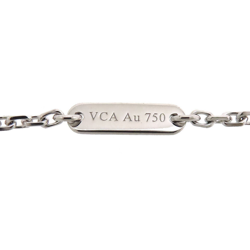Van Cleef & Arpels Cosmos Clip Necklace Medium Au750 (K18WG)