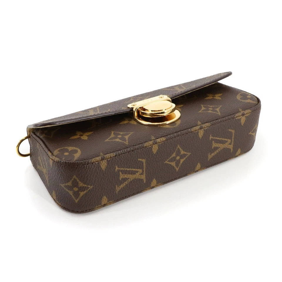 LOUIS VUITTON Monogram Pochette Lagoon Glasses Case Pouch