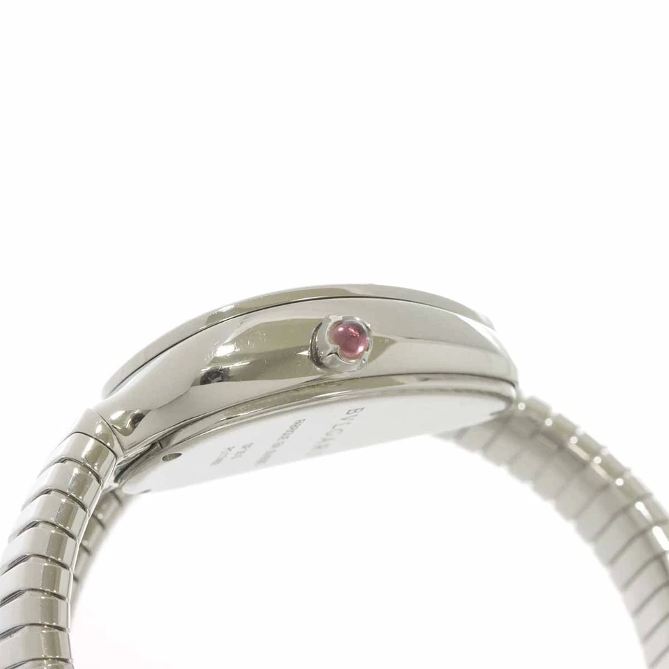 BVLGARI Serpenti SP35S Quartz Purple Dial Ladies Watch