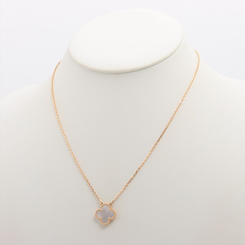 Van Cleef & Arpels Vintage Alhambra Shell Necklace