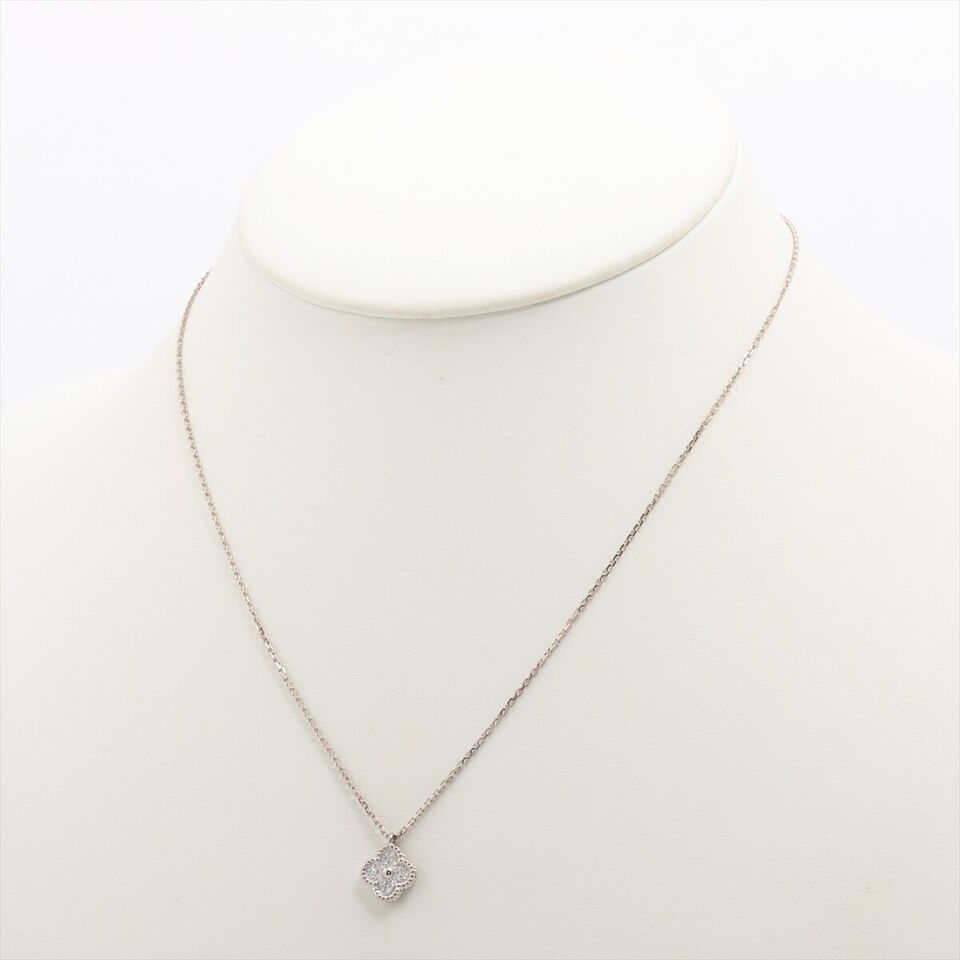 Van Cleef & Arpels Sweet Alhambra Diamond Necklace