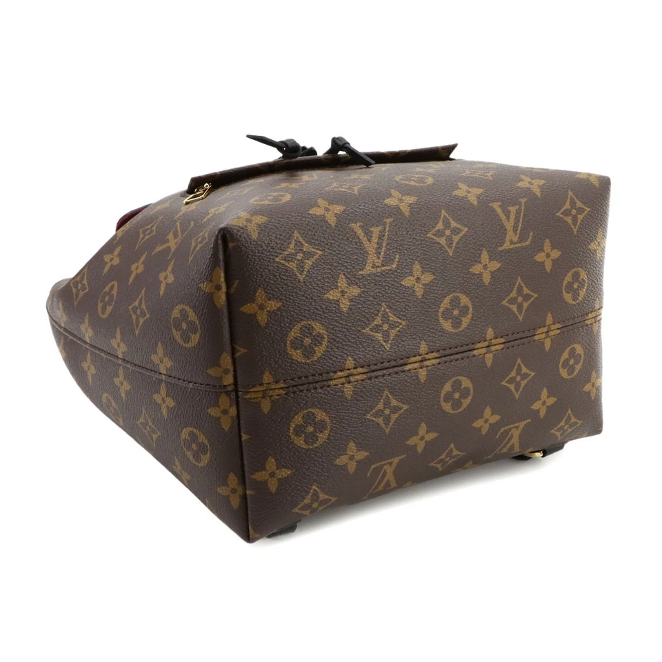 LOUIS VUITTON Monogram Montsouris NM PM Backpack Noir M45515