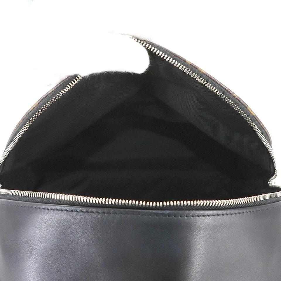 LOUIS VUITTON Monogram Macassar Josh Backpack NV Brown Black