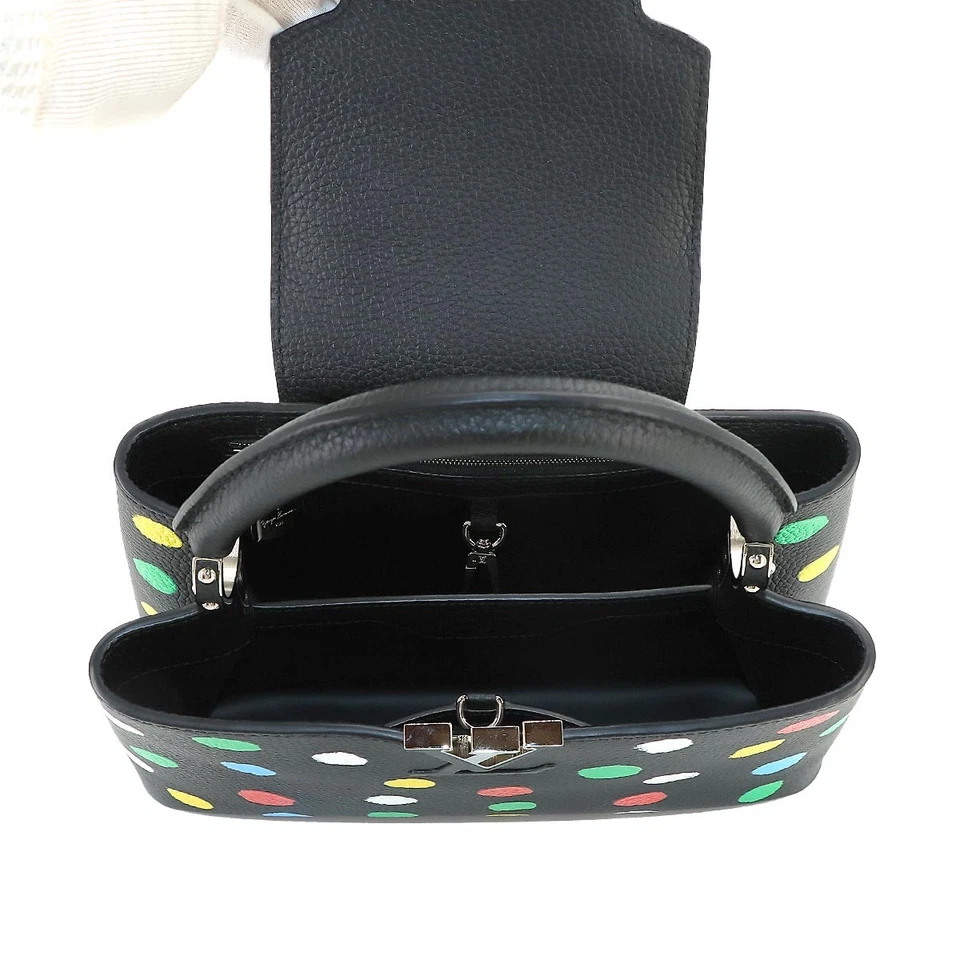 LOUIS VUITTON LVxYK Capucines MM Hand Shoulder Bag Taurillon