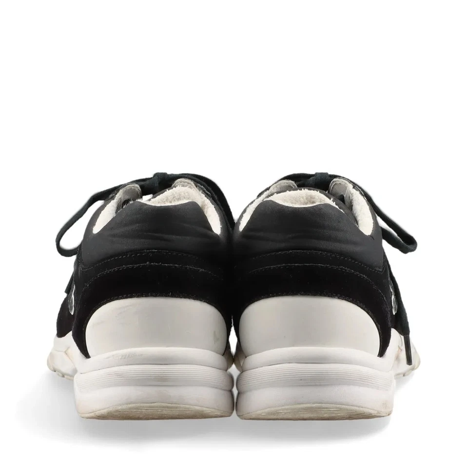 Chanel Coco Mark Fabric Sneakers 40 Ladies' Black