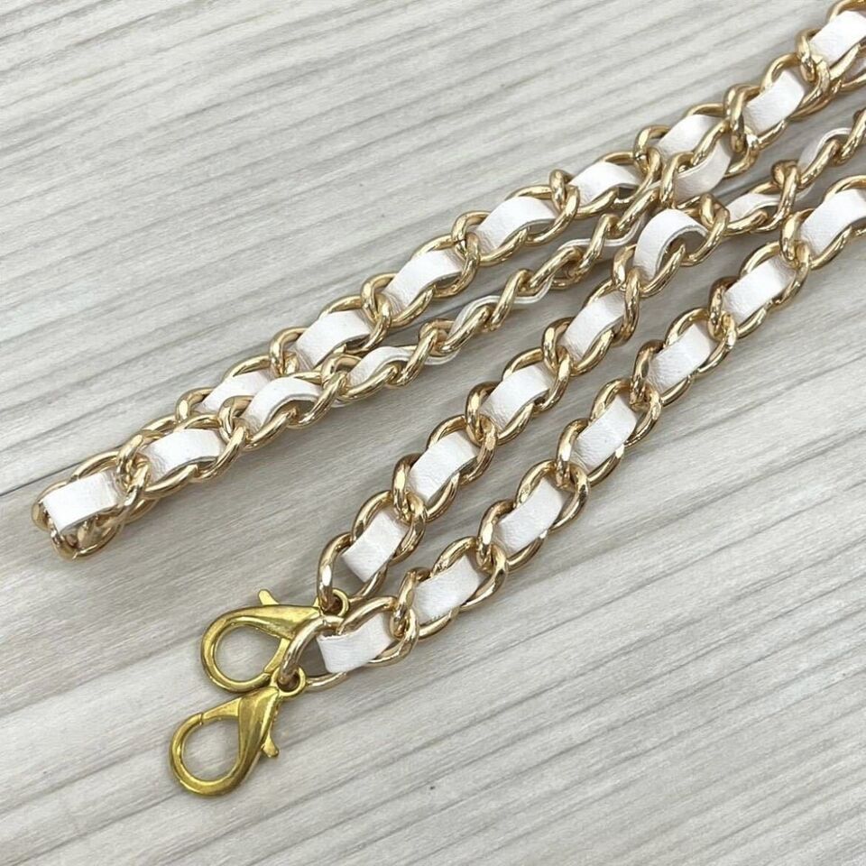 CHANEL VIP Limited Coco Mark Rhinestone 2-Way Chain Shoulder Pearl Hand Bag