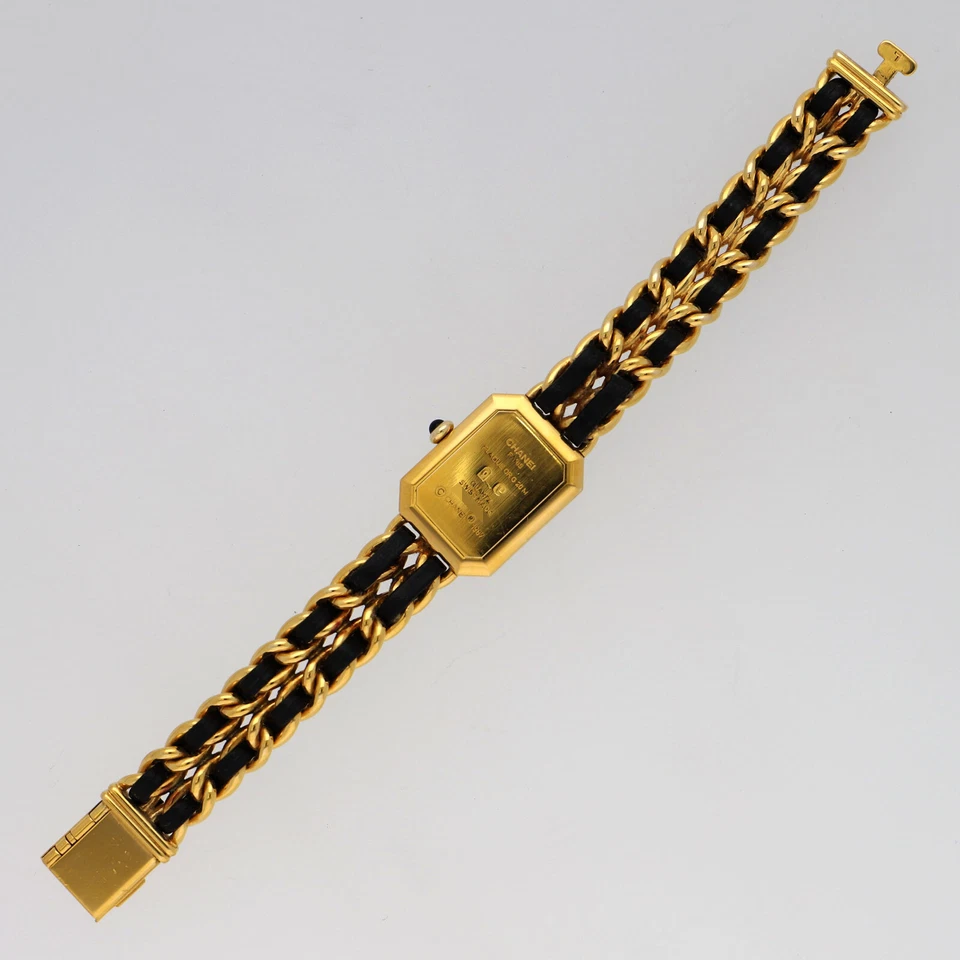 CHANEL Watches Gold Plated Leather Quartz