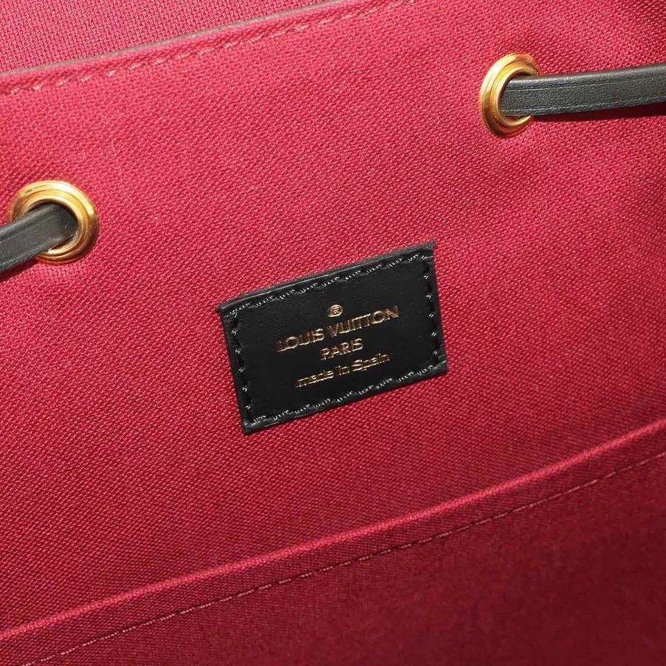 LOUIS VUITTON Monogram Montsouris NM PM Backpack Noir M45515