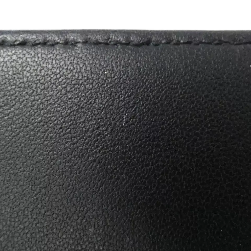 Authentic Dior Caro Pouch Shoulder Bag in Black with Gold Hardware