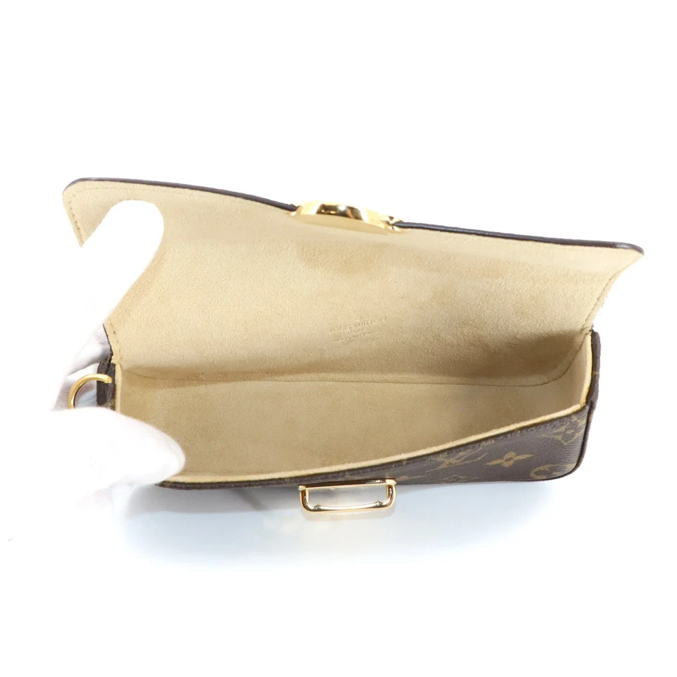 LOUIS VUITTON Monogram Pochette Lagoon Glasses Case Pouch