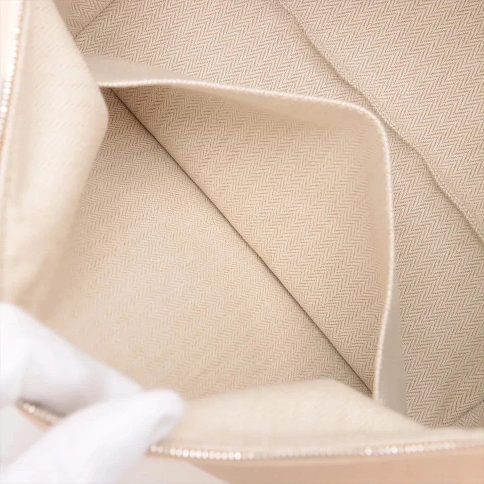 Hermès Bride-A-Brac GM Canvas Beige Silver Metal