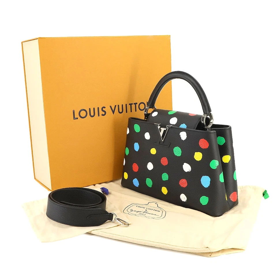 LOUIS VUITTON LVxYK Capucines MM Hand Shoulder Bag Taurillon