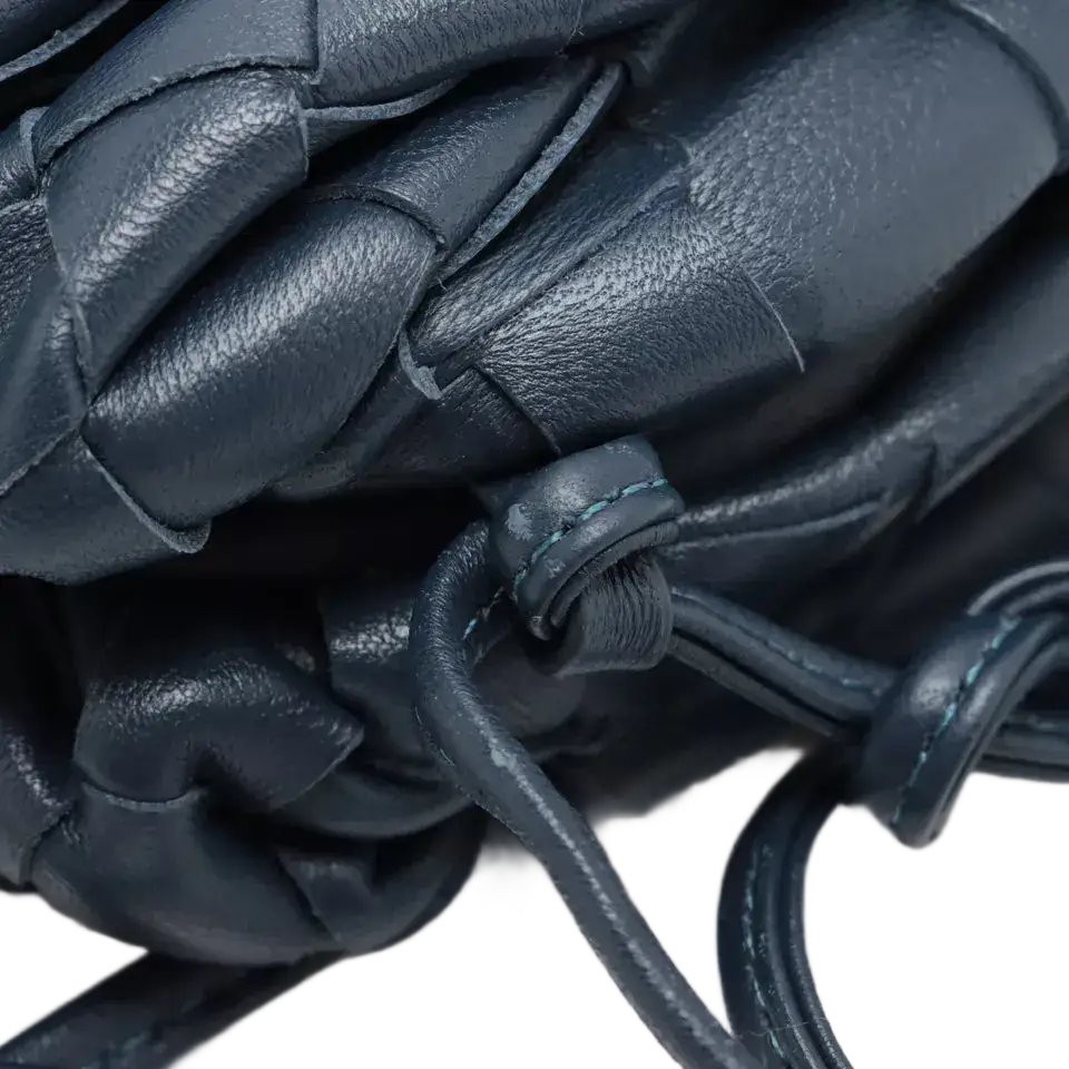 Bottega Veneta Intrecciato The Pouch Leather Shoulder Bag