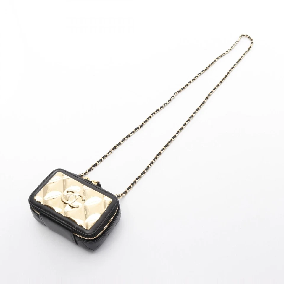 CHANEL CC Matelasse Vanity Mini Shoulder Bag