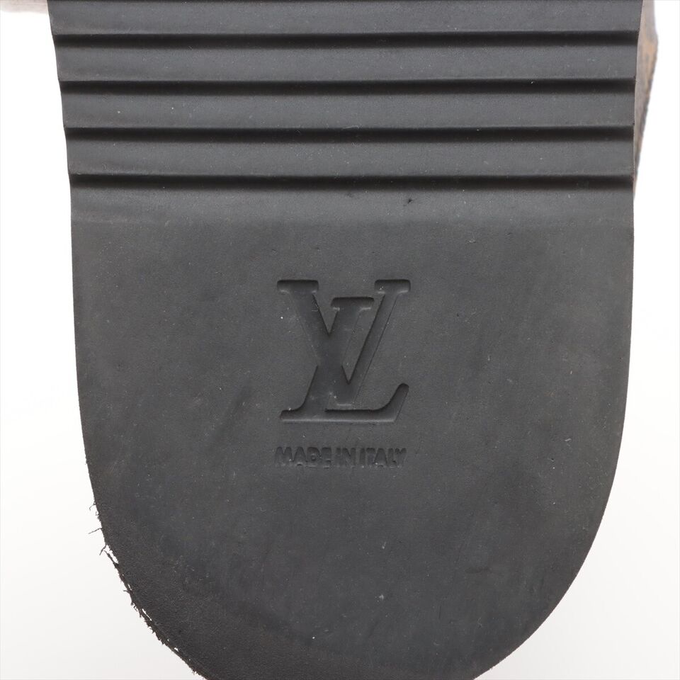 Vuitton LV Easy Line Mule 7 Men's Brown Monogram LV Logo