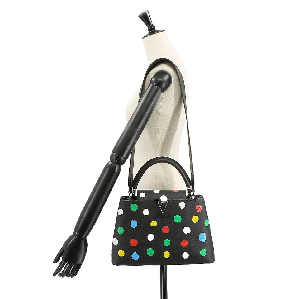 LOUIS VUITTON LVxYK Capucines MM Hand Shoulder Bag Taurillon