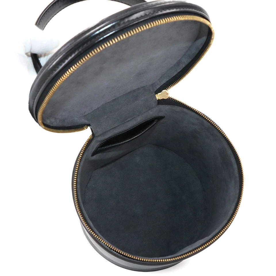 LOUIS VUITTON Epi Cannes Hand Bag Leather Noir Black Purse