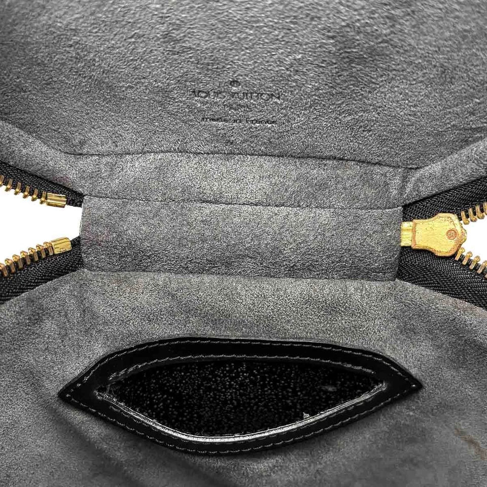 LOUIS VUITTON Epi Cannes Hand Bag Leather Noir Black Purse