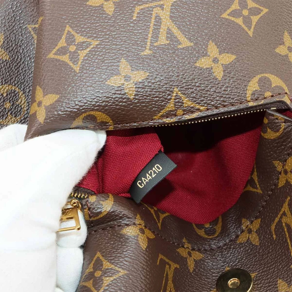 LOUIS VUITTON Monogram Montsouris NM PM Backpack Noir M45515