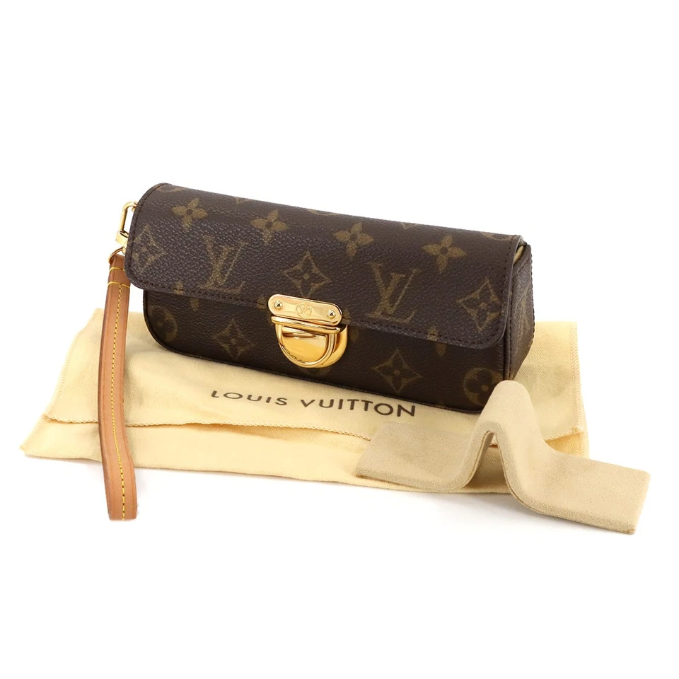 LOUIS VUITTON Monogram Pochette Lagoon Glasses Case Pouch