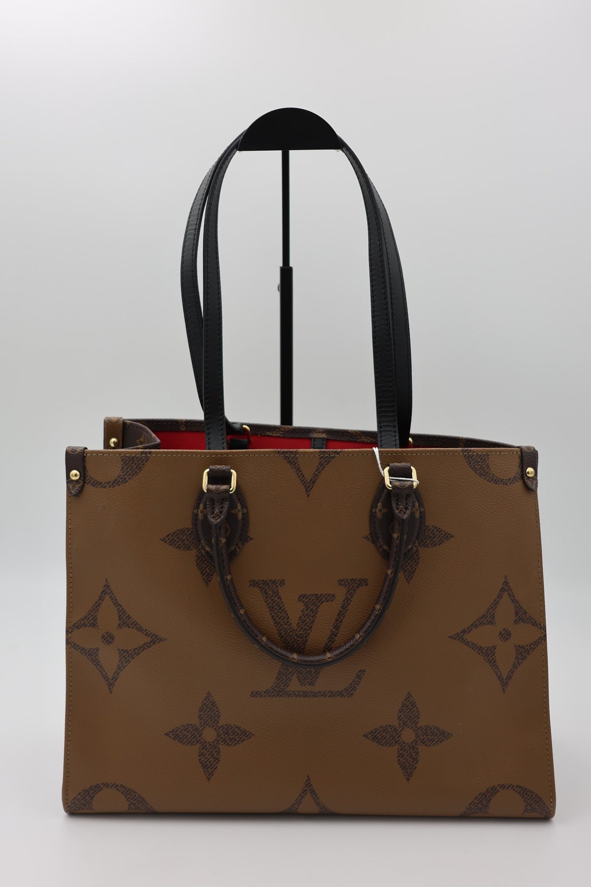 Louis Vuitton Monogram Giant Reverse Canvas OnTheGo MM Tote Bag GHW
