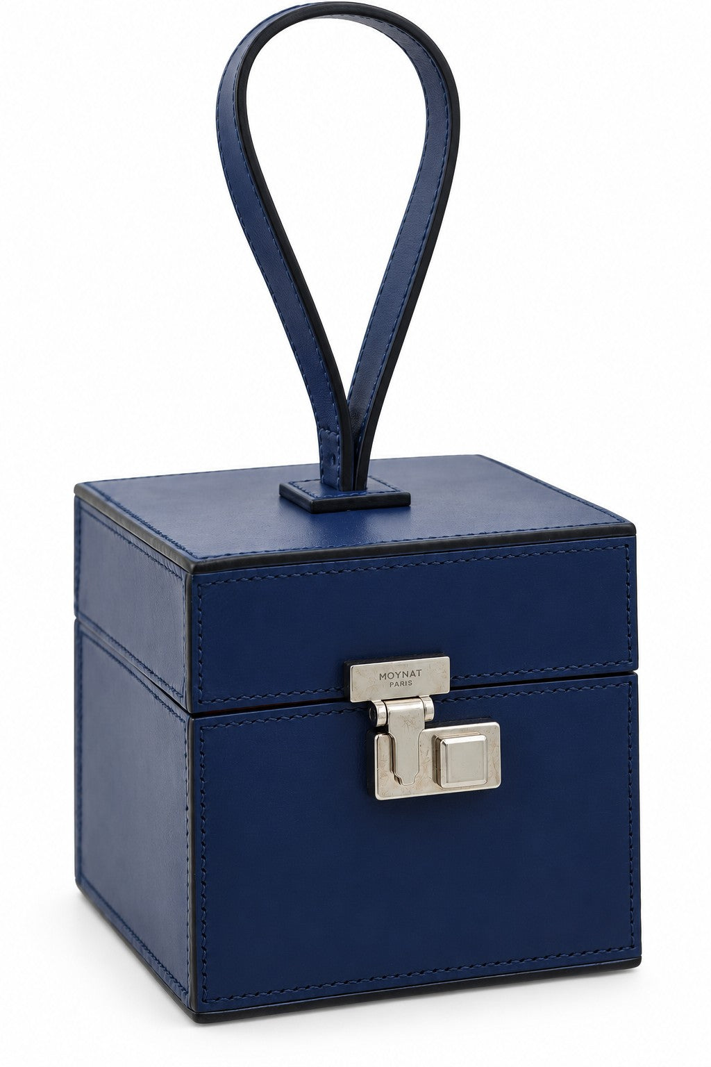 Moynat Structured Trunk Bag Navy (Model To Confirm)