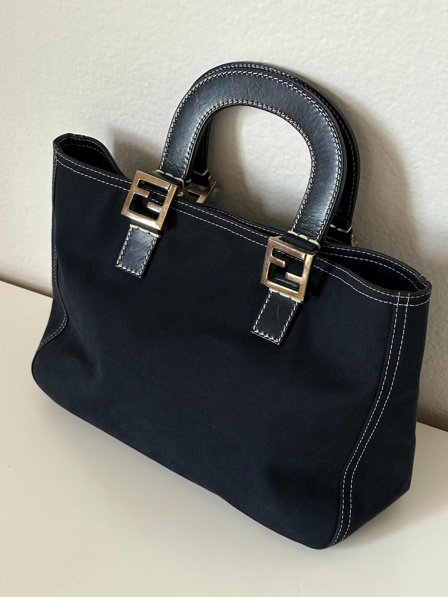 FENDI Denim Handbag