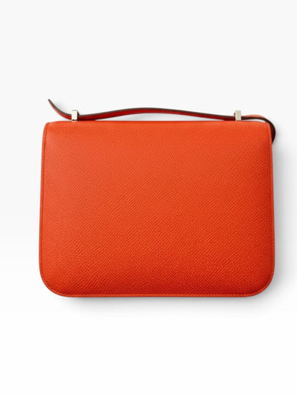 Hermès Constance 19 in Texas Pink with Enamel clasp Hardware