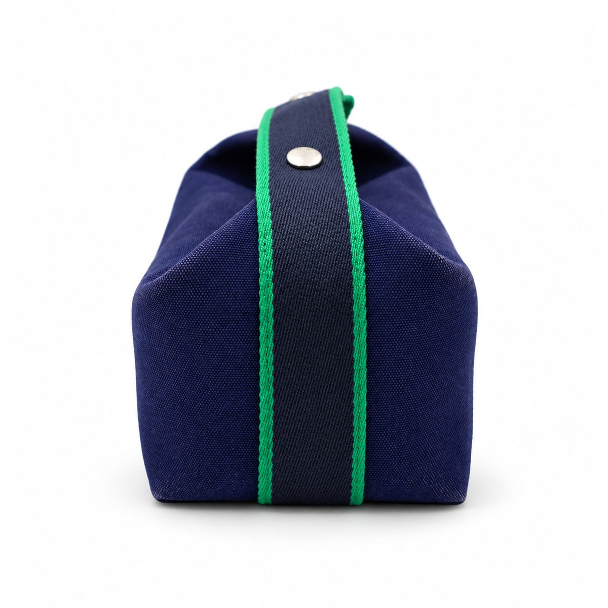 Hermès Canvas Bride-a-Brac PM Case Navy Multicolor PHW