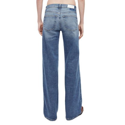 Re/Done med rise wide leg jeans