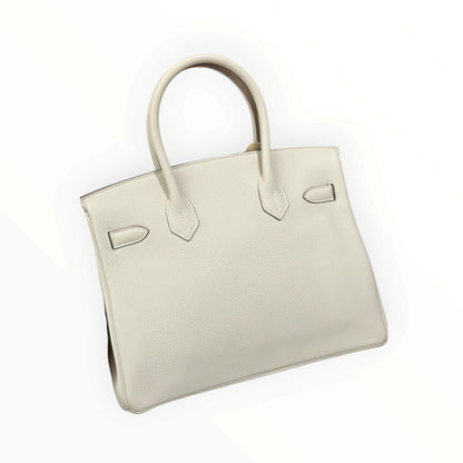Hermès Birkin 25 Béton Togo Leather ·PHW