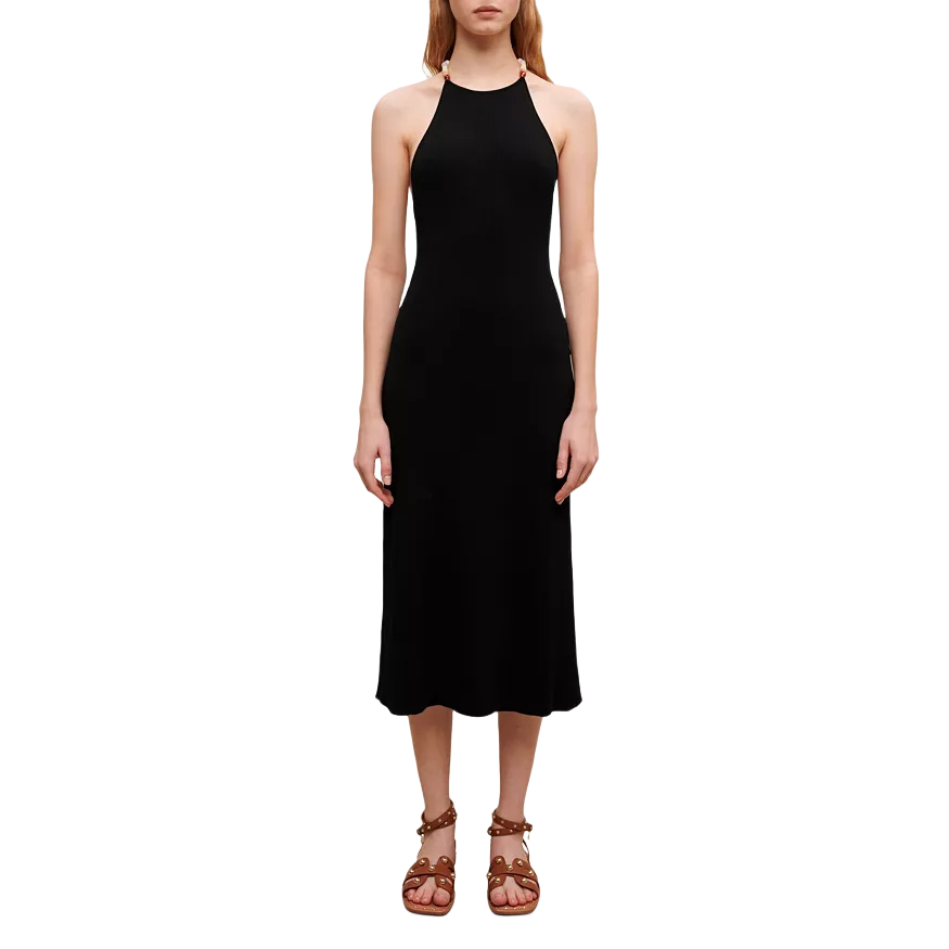 Maje Richaine Beaded Dress