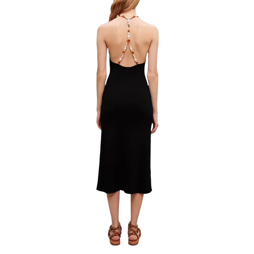 Maje Richaine Beaded Dress