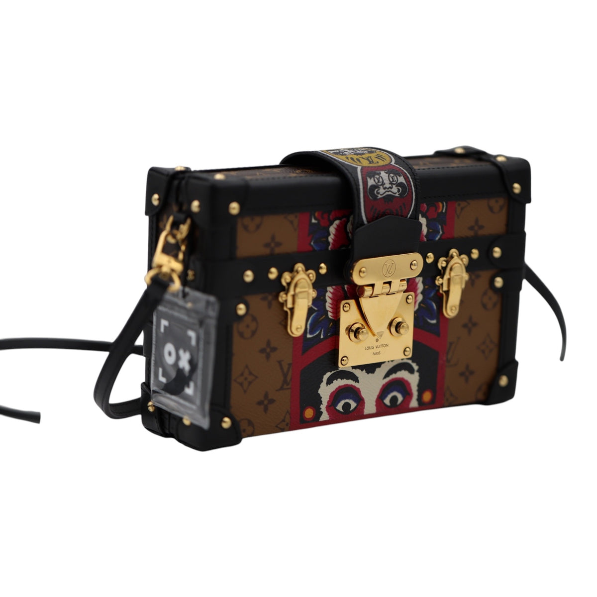 Louis Vuitton Monogram Canvas Petite Malle Multicolor GHW