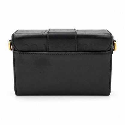 Dior Box Calfskin 30 Montaigne Box Bag Black GHW
