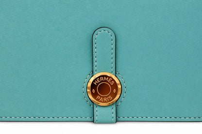 Hermès Dogon Wallet Swift Blue