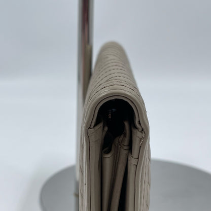Chanel Boy Chevron Wallet in Beige