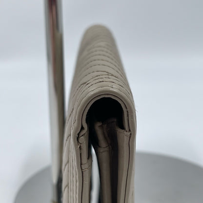 Chanel Boy Chevron Wallet in Beige