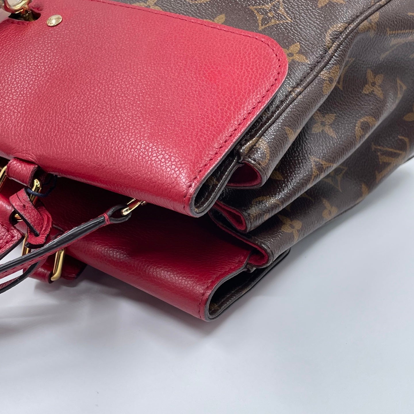 Louis Vuitton Monogram Venus Bag in Cerise Red