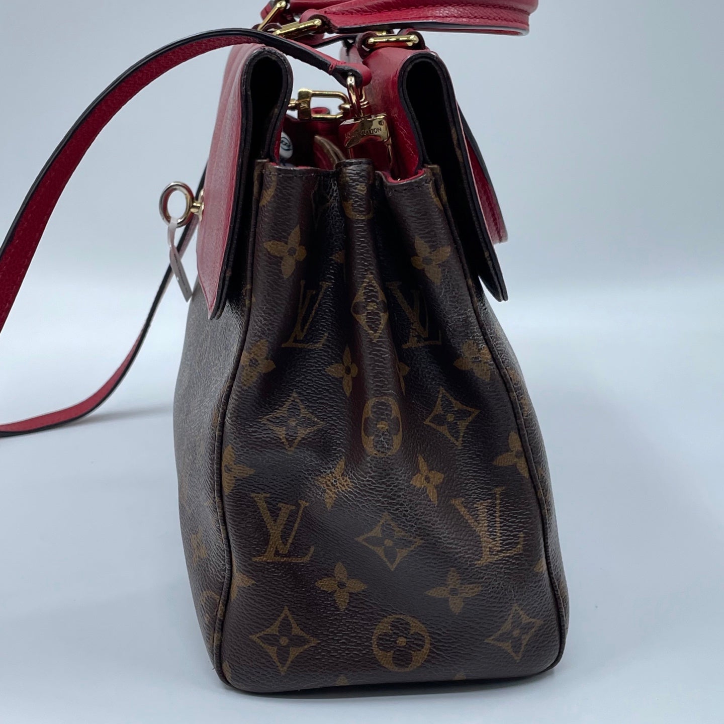 Louis Vuitton Monogram Venus Bag in Cerise Red