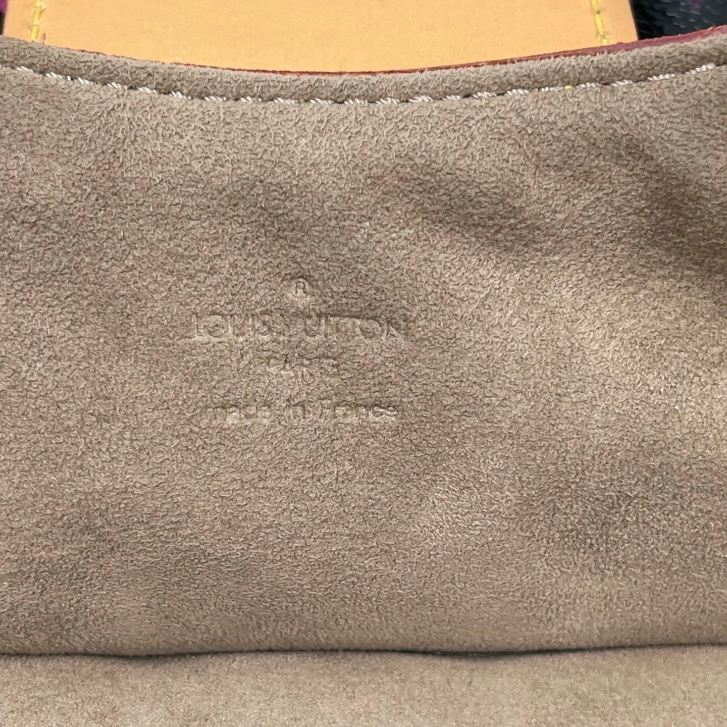 Louis Vuitton x Takashi Murakami Multicolor Monogram Ursula GM in Noir