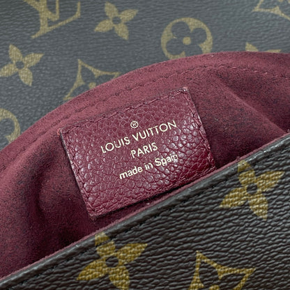 Louis Vuitton Saint Placide Monogram Handbag in Bordeaux