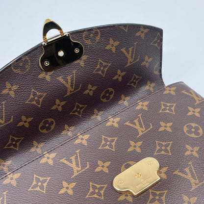 Louis Vuitton Saint Placide Monogram Handbag in Bordeaux