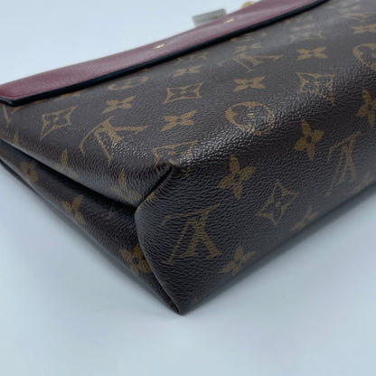 Louis Vuitton Saint Placide Monogram Handbag in Bordeaux