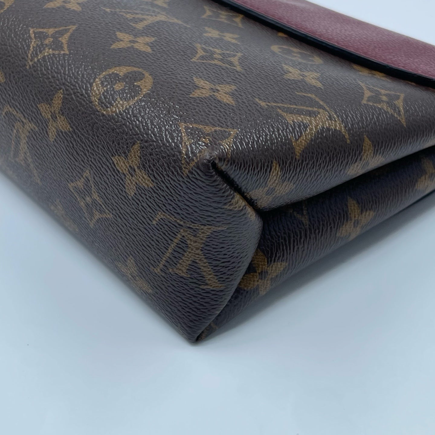 Louis Vuitton Saint Placide Monogram Handbag in Bordeaux