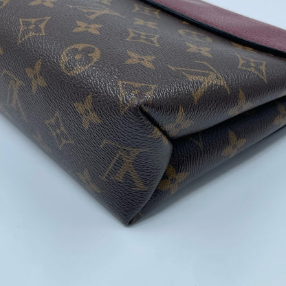 Louis Vuitton Saint Placide Monogram Handbag in Bordeaux