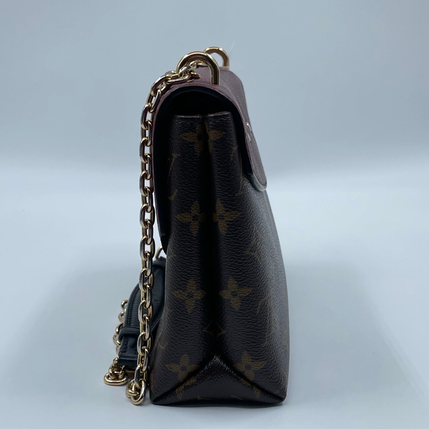Louis Vuitton Saint Placide Monogram Handbag in Bordeaux