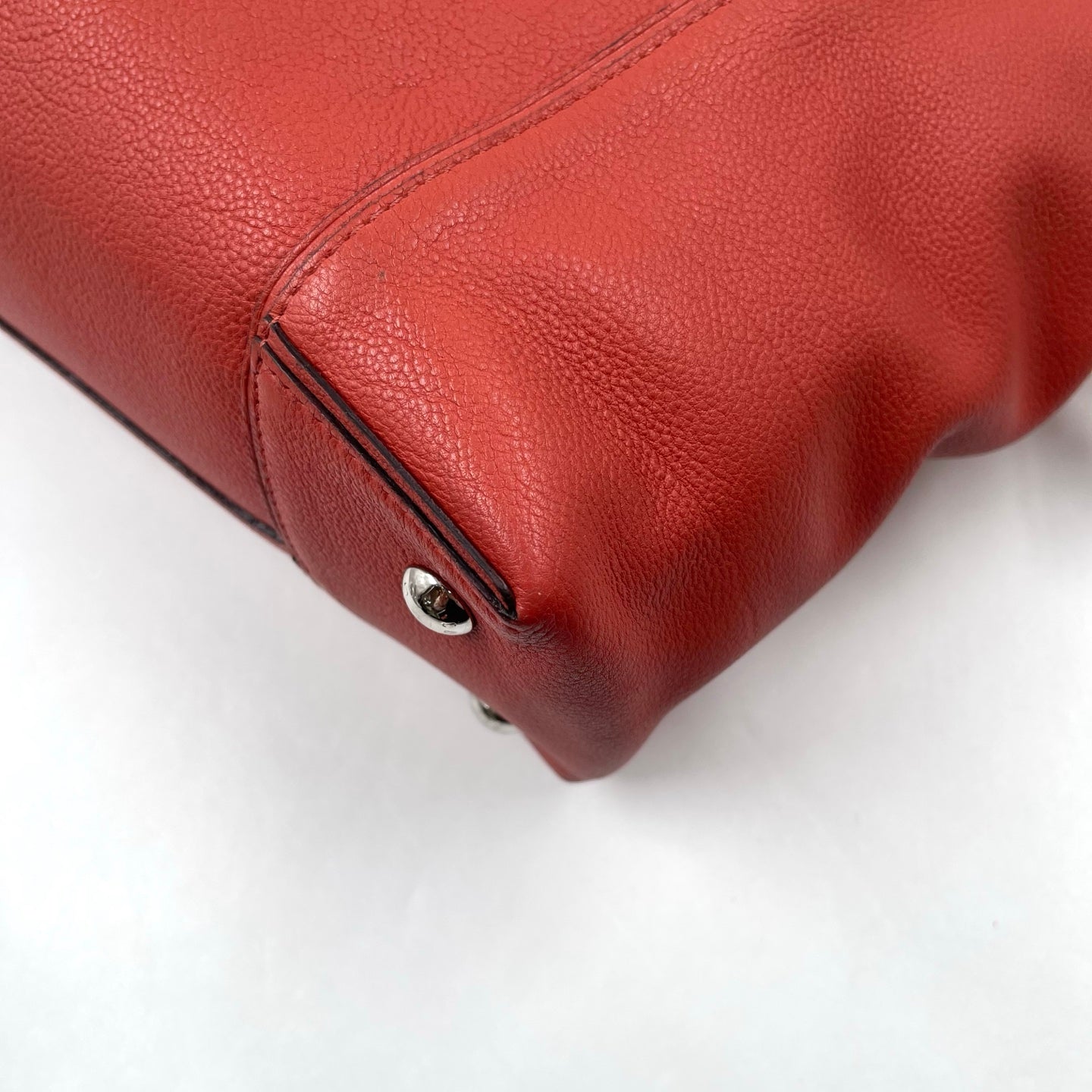 Louis Vuitton Parnassea Lockit PM in Burnt Orange with Python Trim