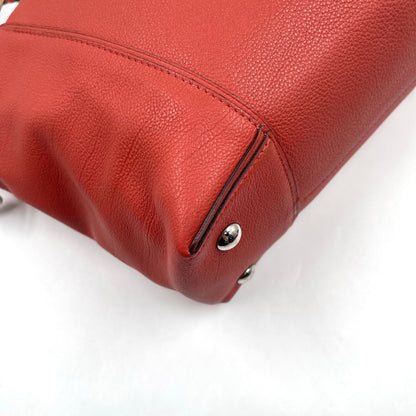 Louis Vuitton Parnassea Lockit PM in Burnt Orange with Python Trim