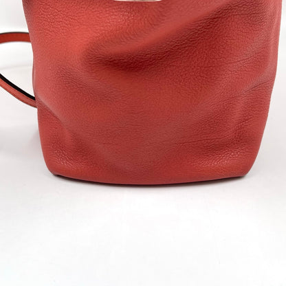 Louis Vuitton Parnassea Lockit PM in Burnt Orange with Python Trim